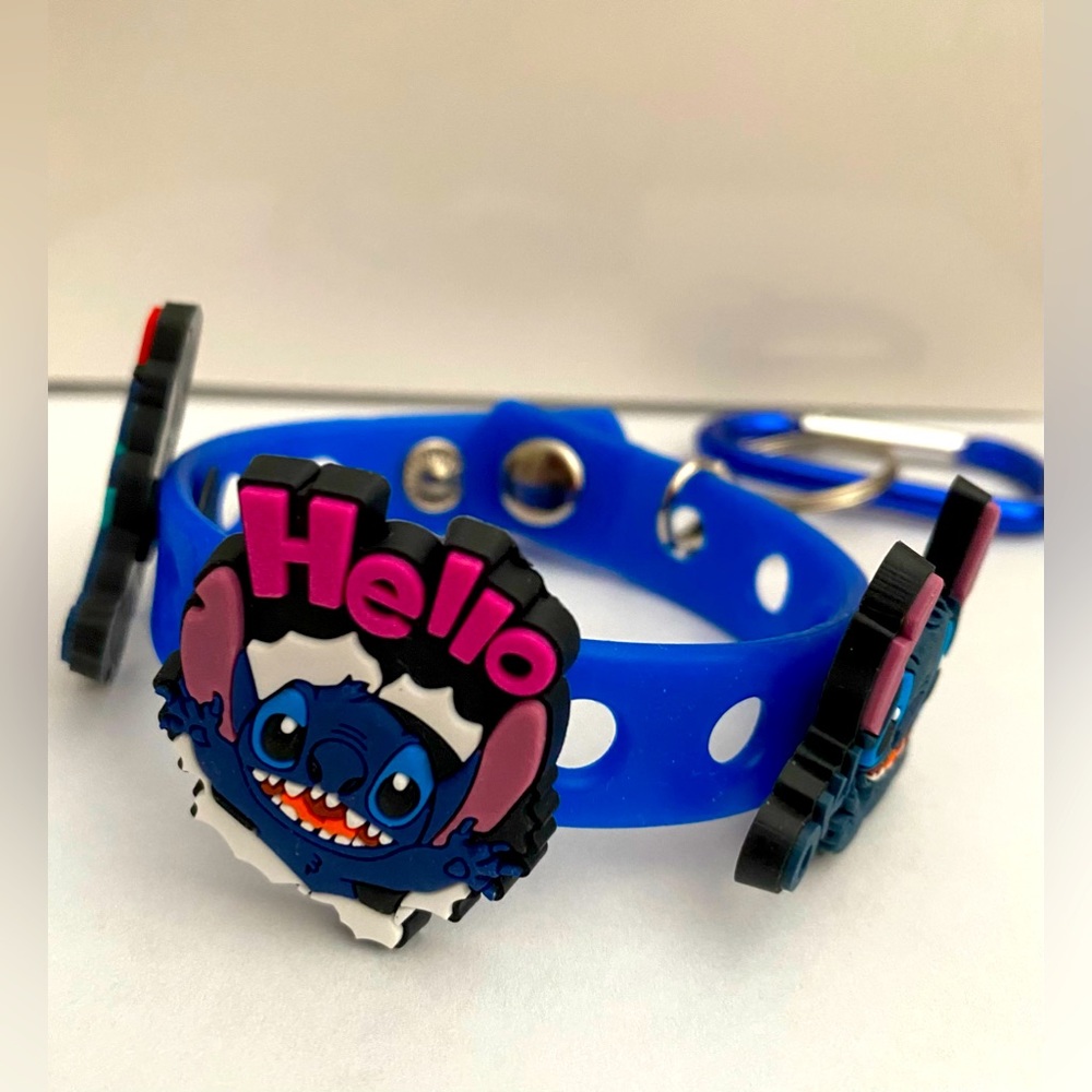 Brand New Stitch Shoe Charm Bracelet/Key Ring
